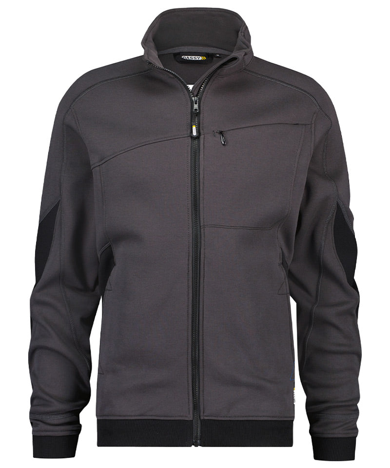 Dassy vest Velox grijs voorkant