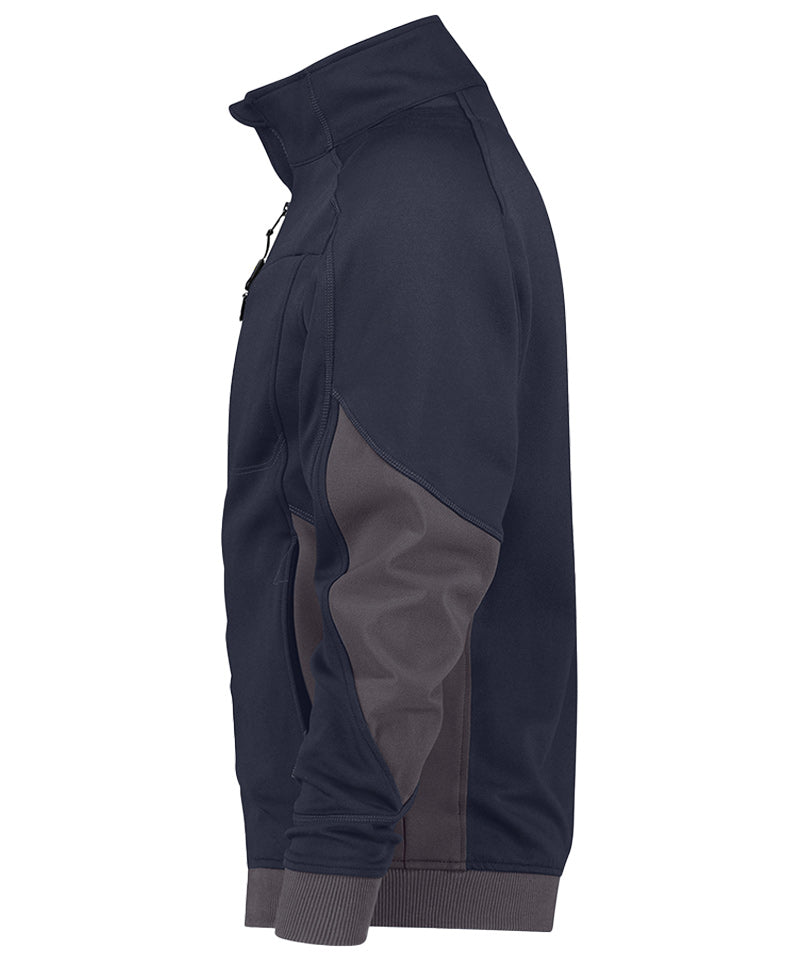 Dassy vest Velox navy zijkant
