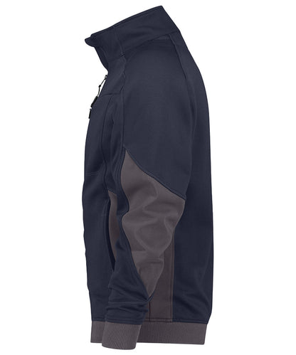 Dassy vest Velox navy zijkant
