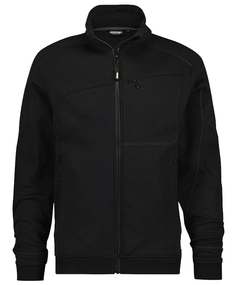 Dassy vest Velox zwart voorkant