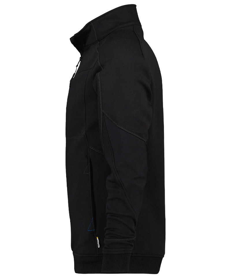 Dassy vest Velox zwart zijkant