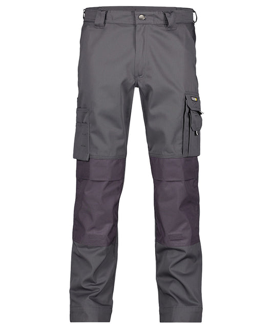 Werkbroek Dassy Miami 100% katoen grijs voorkant