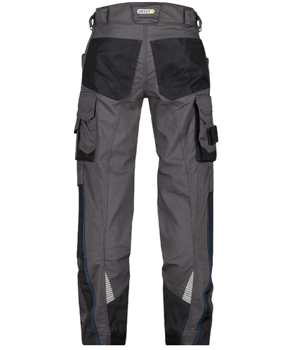 Werkbroek Dassy Nova grijs achterkant