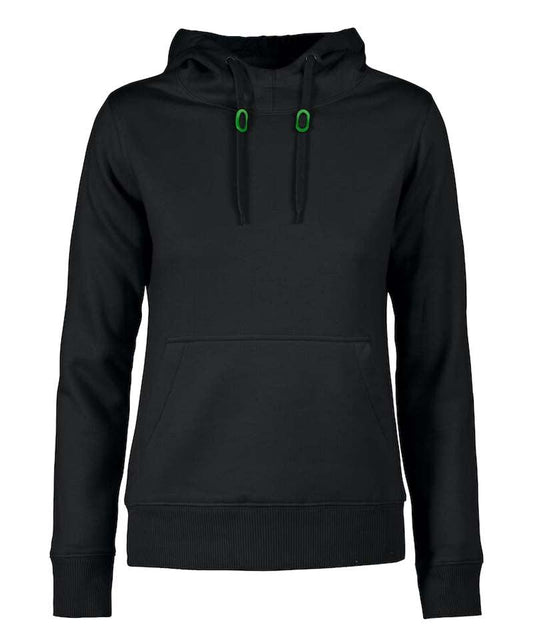 Fast pitch hoodie printer dames zwart