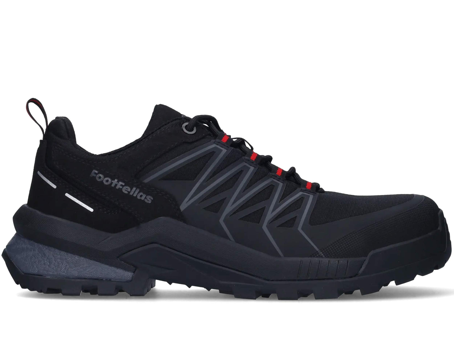 Footfellas werkschoenen S3 Jack Zwart - Voorkant