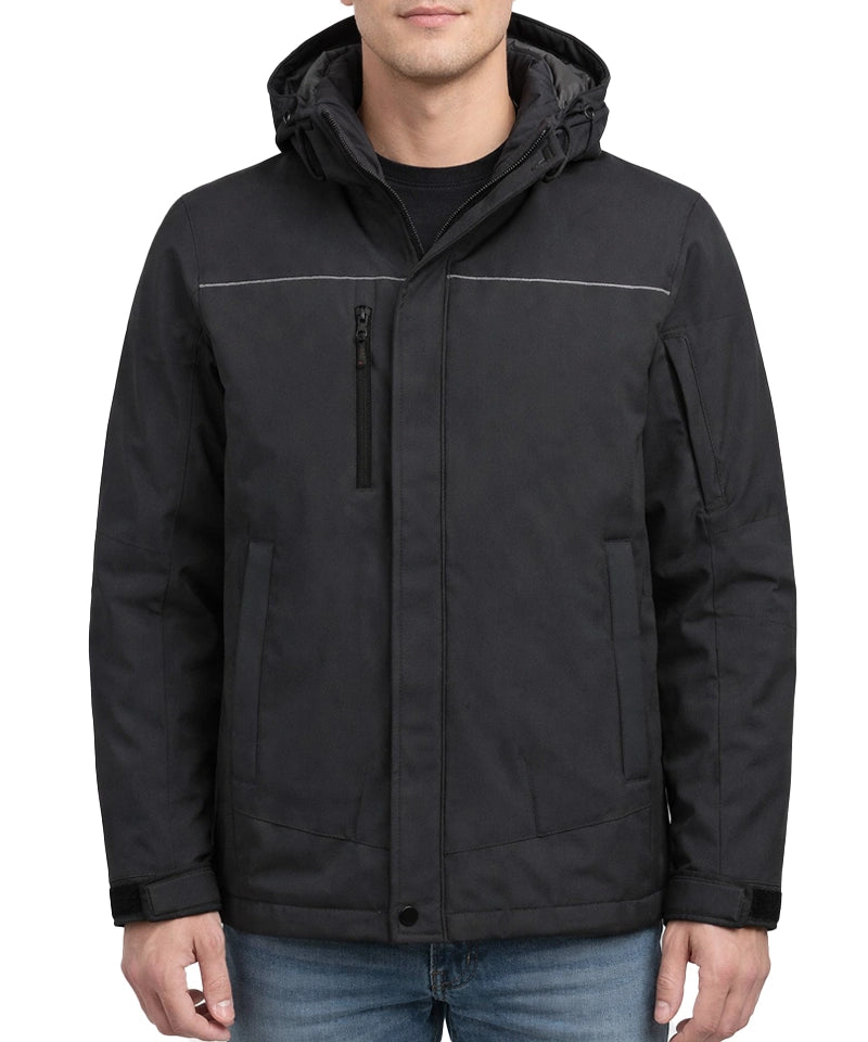 Gevoerde softshell jas Santino Stockholm aan