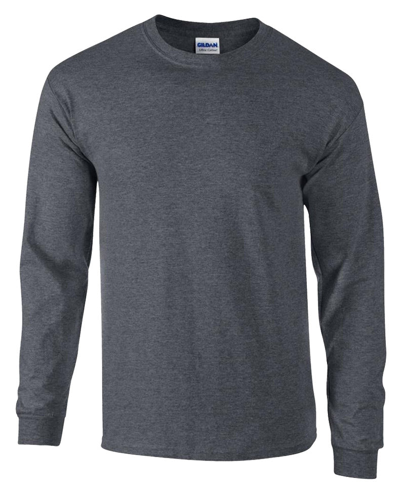 Gildan t-shirt met lange mouwen 2400 Antraciet