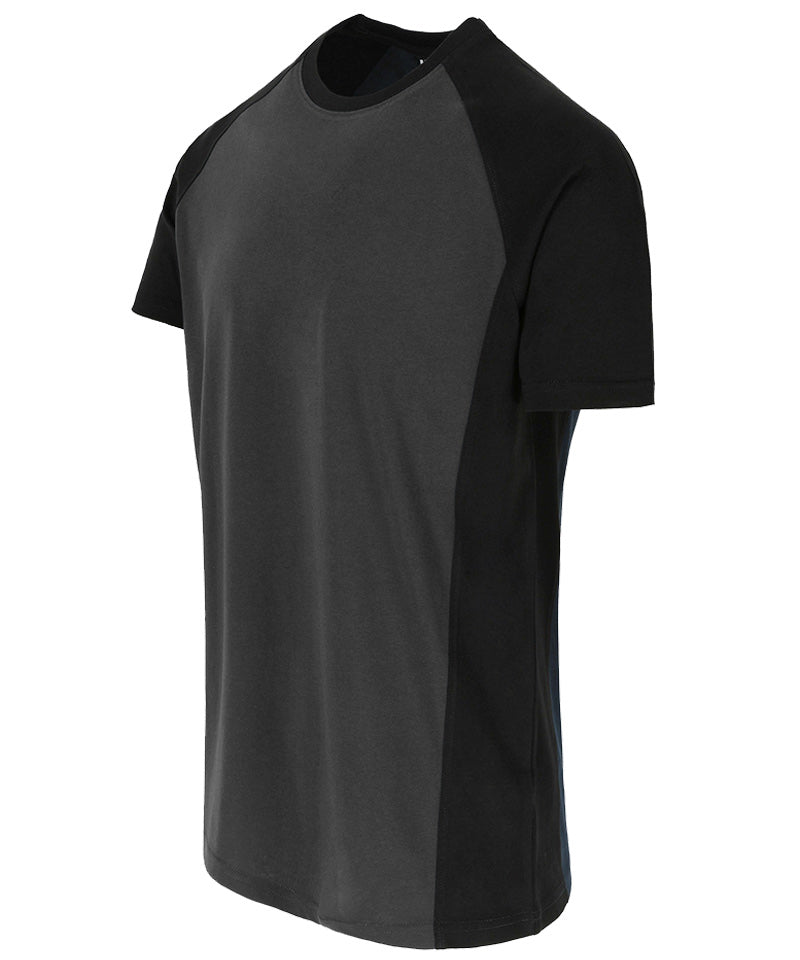 Herock T-shirt Tori grijs zwart zijkant