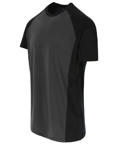Herock T-shirt Tori grijs zwart zijkant