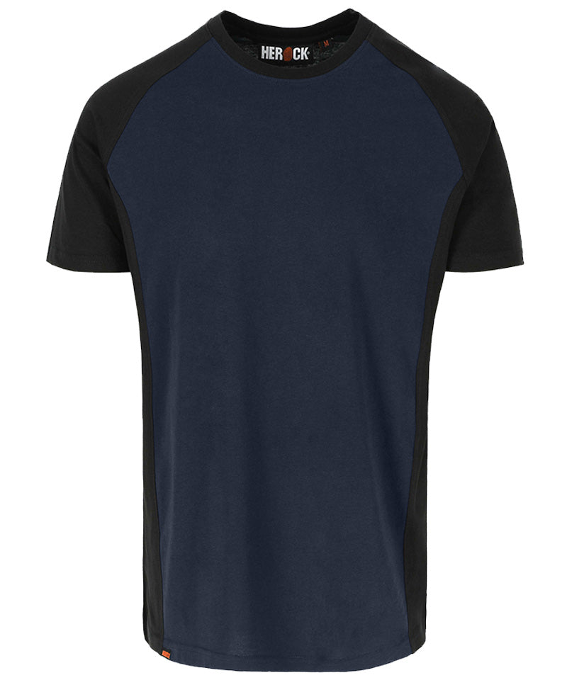 Herock T-shirt Tori navy zwart voorkant