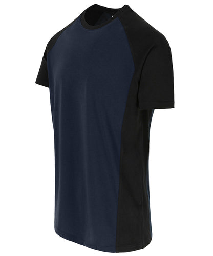 Herock T-shirt Tori navy zwart zijkant