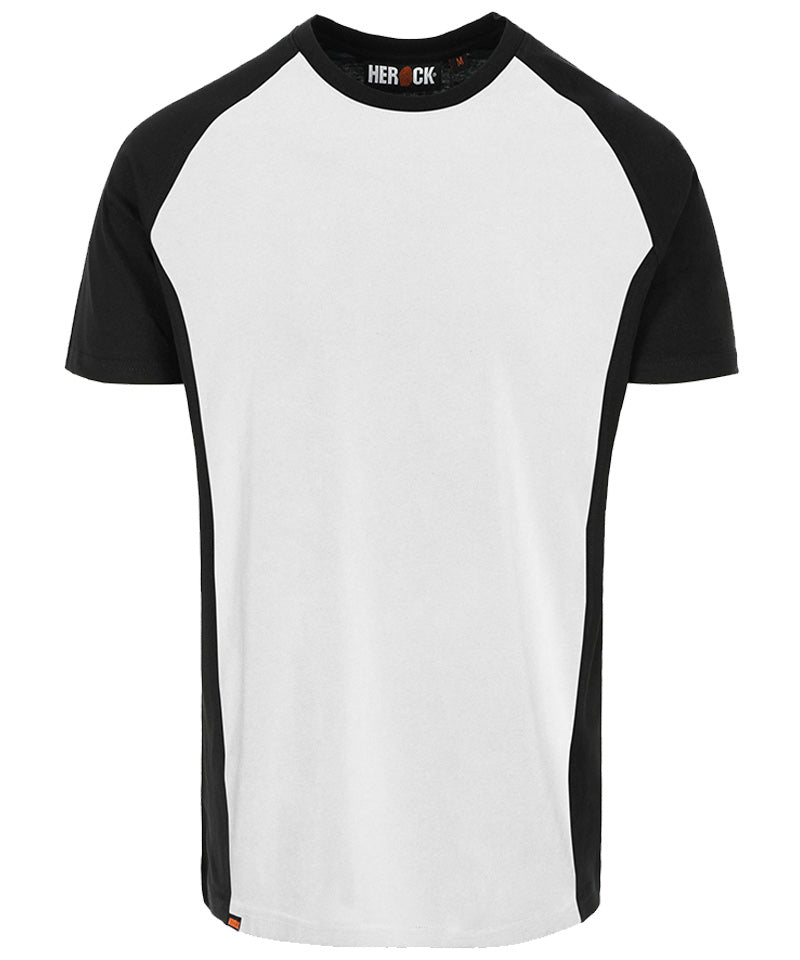 Herock T-shirt Tori wit zwart voorkant
