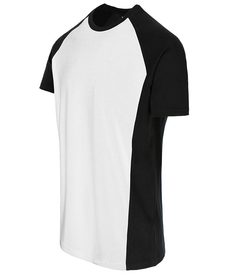 Herock T-shirt Tori wit zwart zijkant