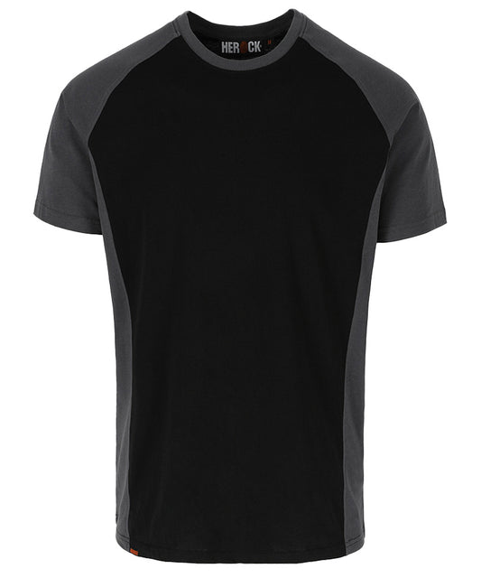 Herock T-shirt Tori zwart grijs voorkant