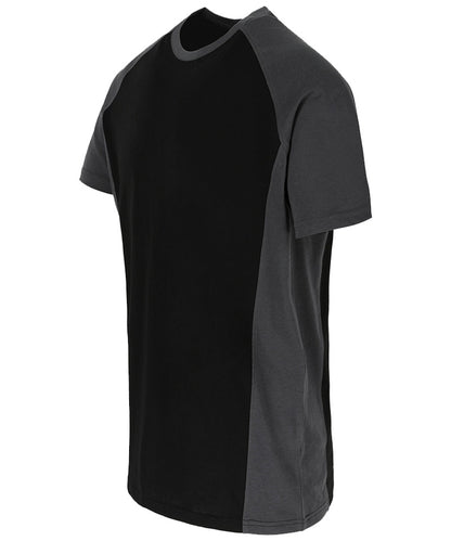 Herock T-shirt Tori zwart grijs zijkant