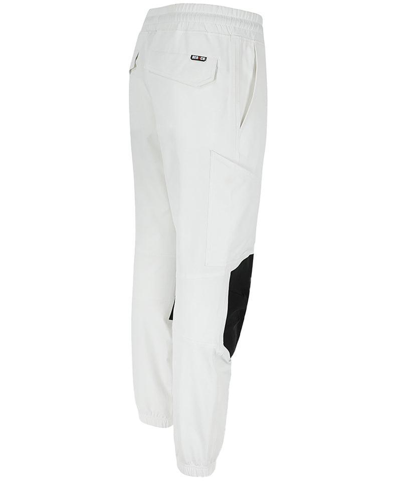 Herock Joggingwerkbroek Alon Schuin achter rechts Wit