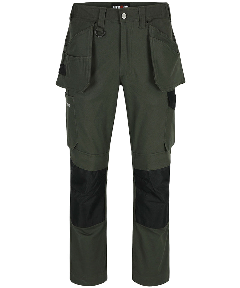 Herock werkbroek Spero Groen Voorkant