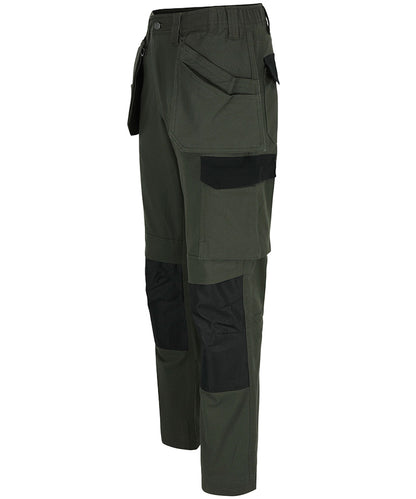 Herock werkbroek Spero Groen Zijkant