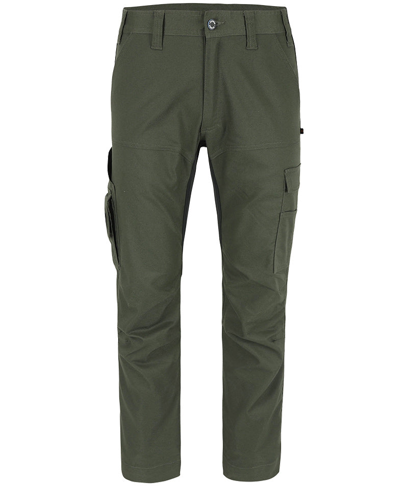 Herock werkbroek Torex groen voorkant