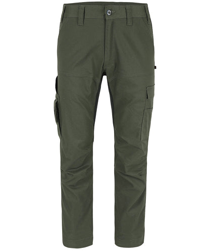 Herock werkbroek Torex groen voorkant