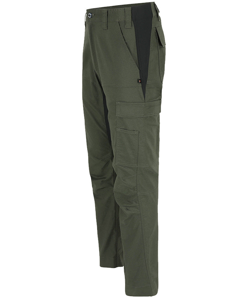 Herock werkbroek Torex groen zijkant links