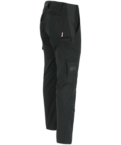 Herock werkbroek Torex zwart zijknt rechts