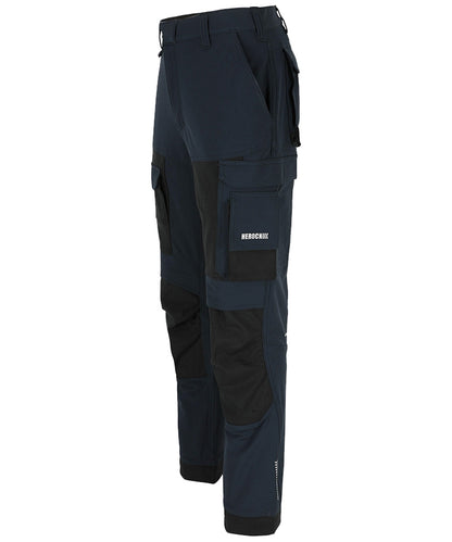 Herock werkbroek Faro navy zijkant