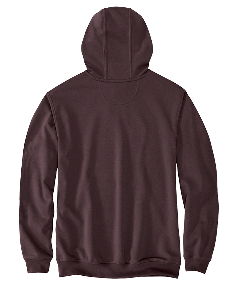 Carhartt sweater K288 dark sepia achterkant