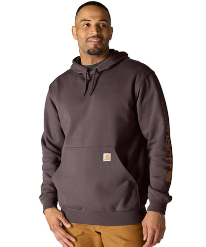 Carhartt Hoodie K288 Dark Sepia voorkant aan