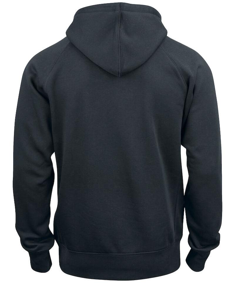 Hoodie Clique Helix zwart achterkant