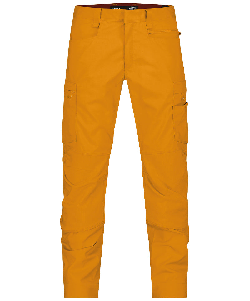 Werkbroek stretch Dassy Jasper zonnebloemgeel