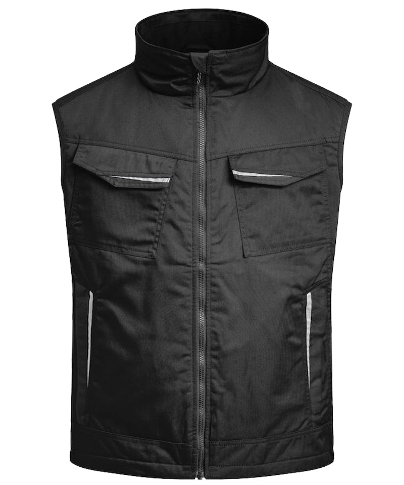 Jobman Gevoerde Bodywarmer 7517 Zwart