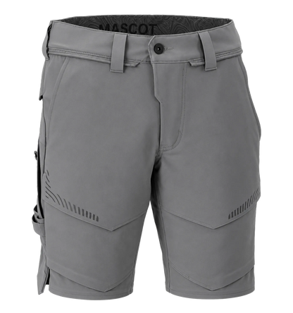 Mascot Customized stretch korte werkbroek 22149 grijs