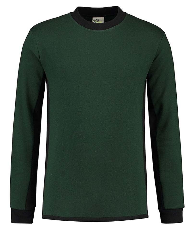 Lemon en soda contrast sweater groen 