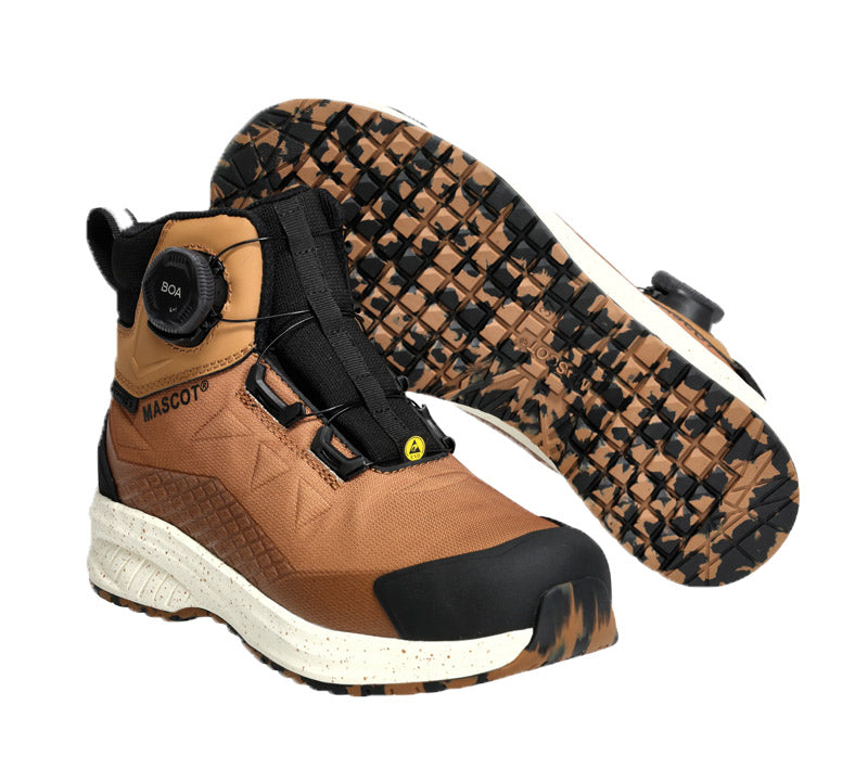 Mascot Footwear Customized S7S F1602 Bruin Voor- en onderkant