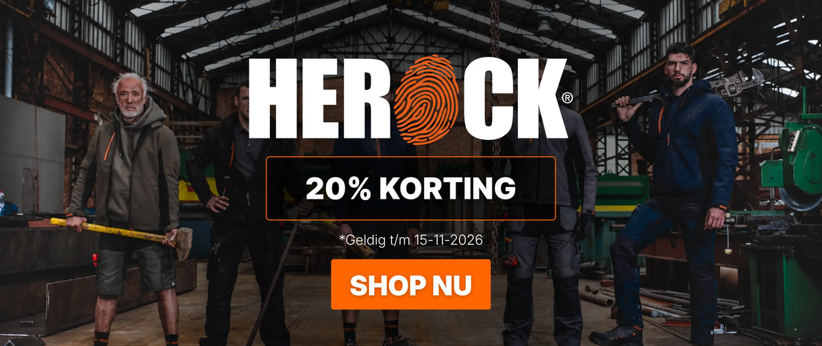 Herock actie 20% korting op de gehele collectie