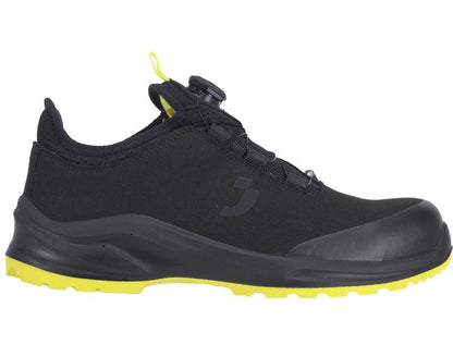 Safety Jogger Modulo werkschoenen S3S SR laag snelsluiting zijkant