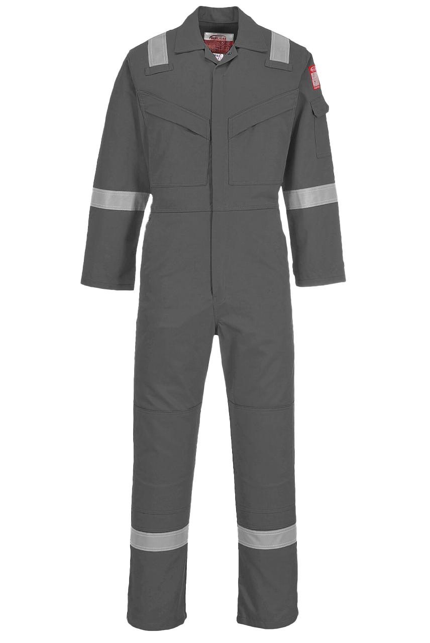 Overall Vlamvertragend antistatisch FR50 grijs