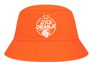 Oranje bucket hat WK