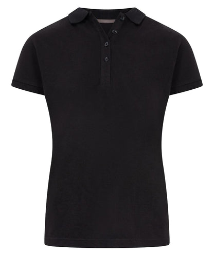 Poloshirt dames Back 2 Basic Zwart