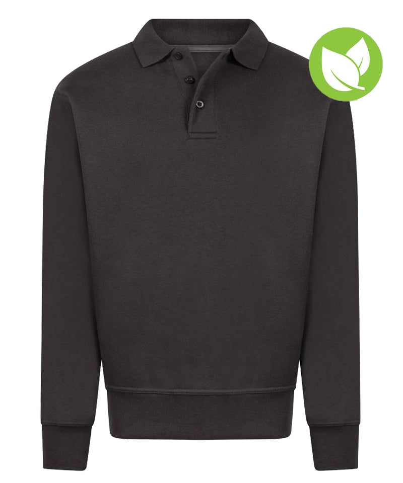 Polo sweater Back to basics Antraciet