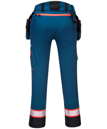 Werkbroek Portwest DX440 stretch blauw achterkant