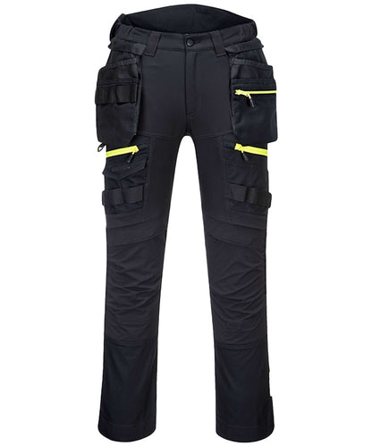 Werkbroek Portwest DX440 stretch voorkant zwart 