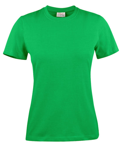 Printer Heavier Pro Dames T-Shirt Groen