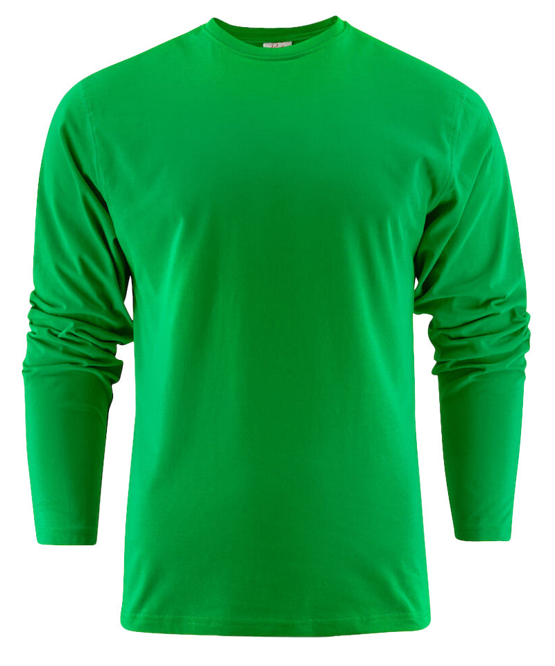 Printer Heavier T-shirt met lange mouwen Groen