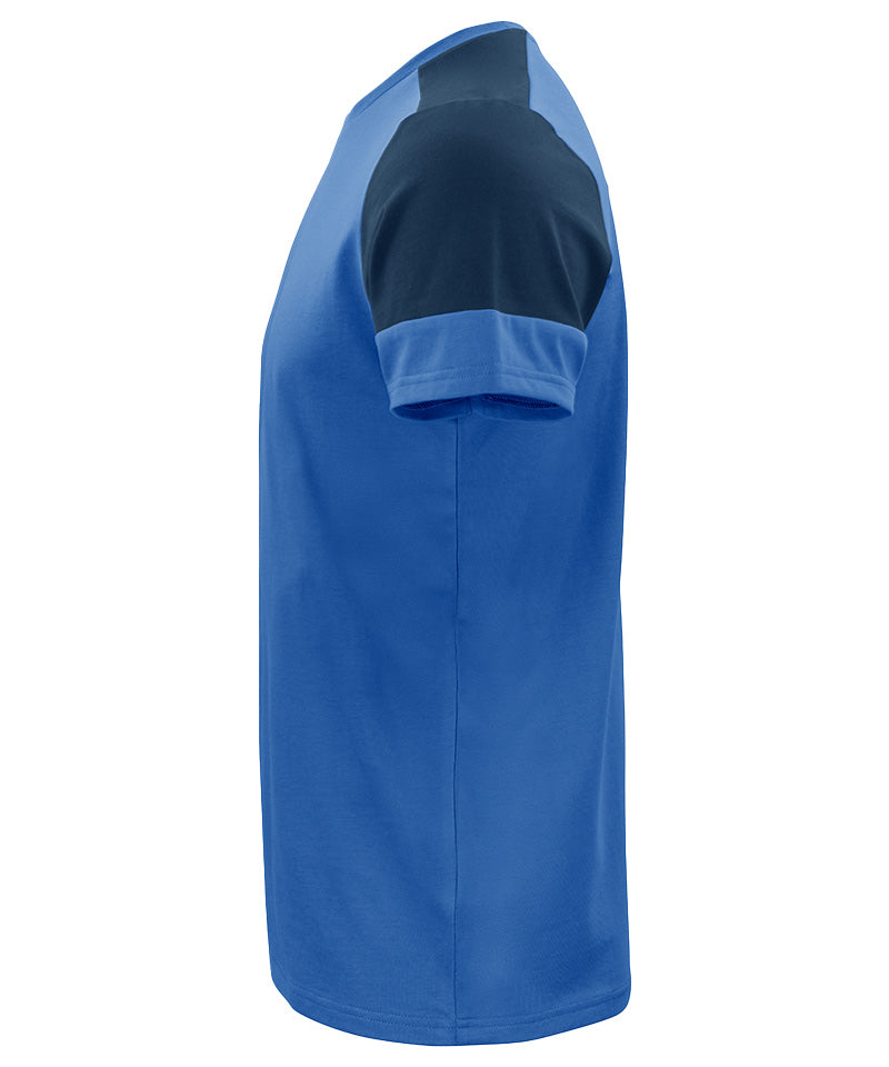 T-shirt Printer Prime blauw navy zijkant