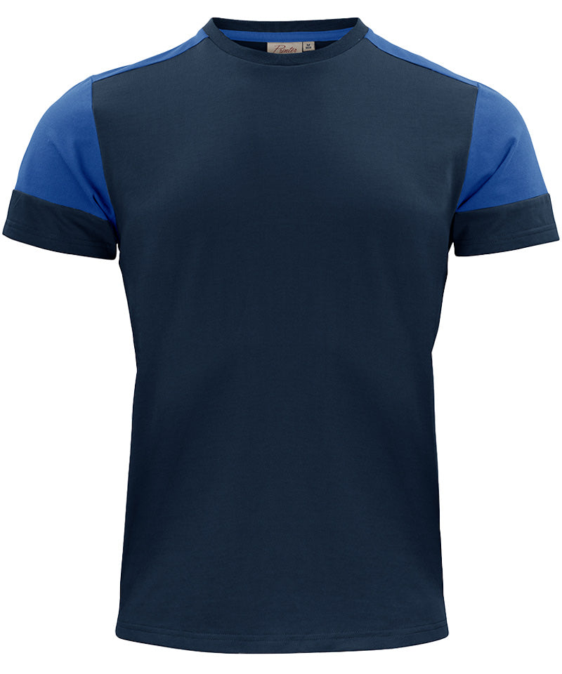 T-shirt Printer Prime navy blauw voorkant