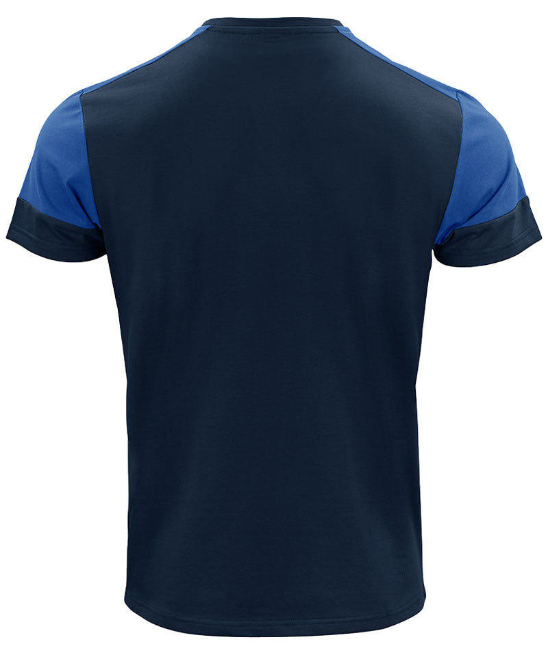 T-shirt Printer Prime navy blauw achterkant