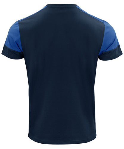 T-shirt Printer Prime navy blauw achterkant