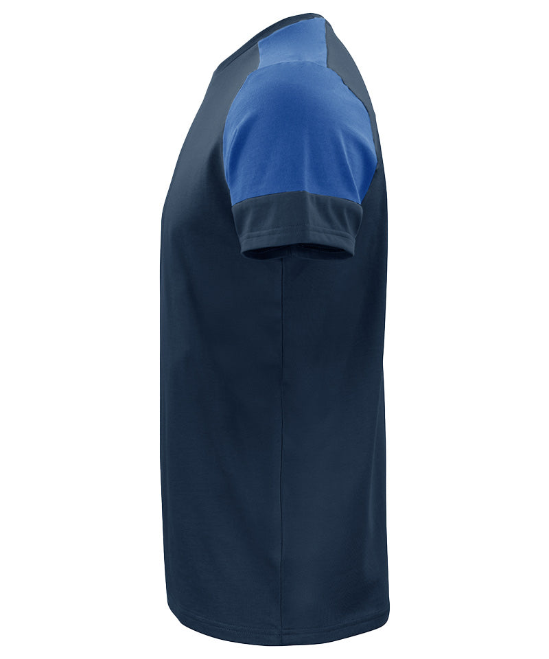 T-shirt Printer Prime navy blauw zijkant